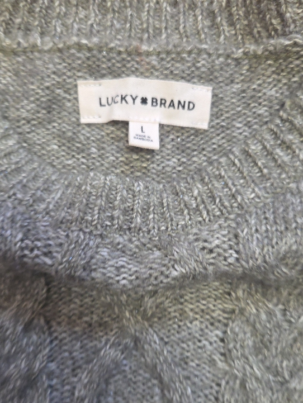 Lucky brand sweater - Picture 2 of 2